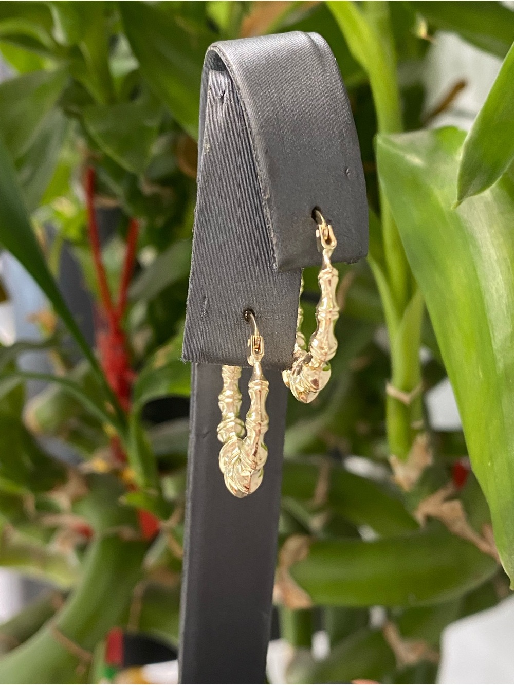 14k Yellow Gold Hoop Earrings